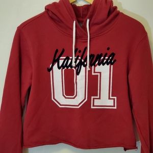 Kendall & Kylie Kalifornia cropped sweatshirt